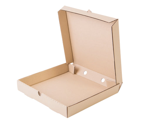 Brown Pizza Boxes