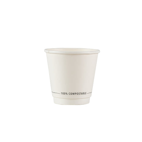 Compostable Double Wall Coffee Cups
