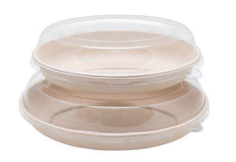 Bagasse Oval Containers -