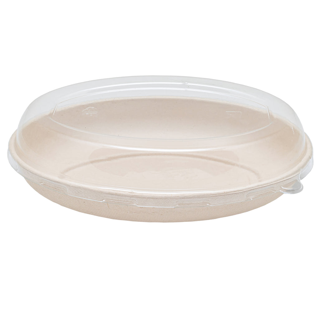 26oz Bagasse Burrito Container with Lid - 300 Units - 