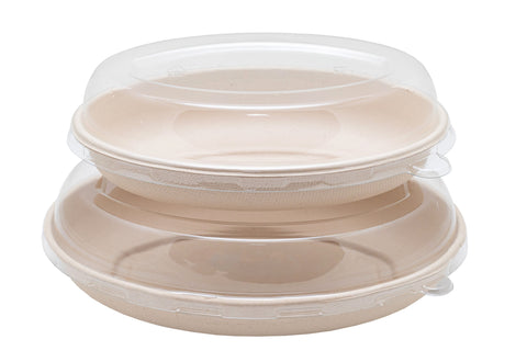 Bagasse Oval Containers - 