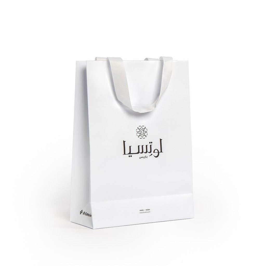 Custom Paper Bag with Handles - 