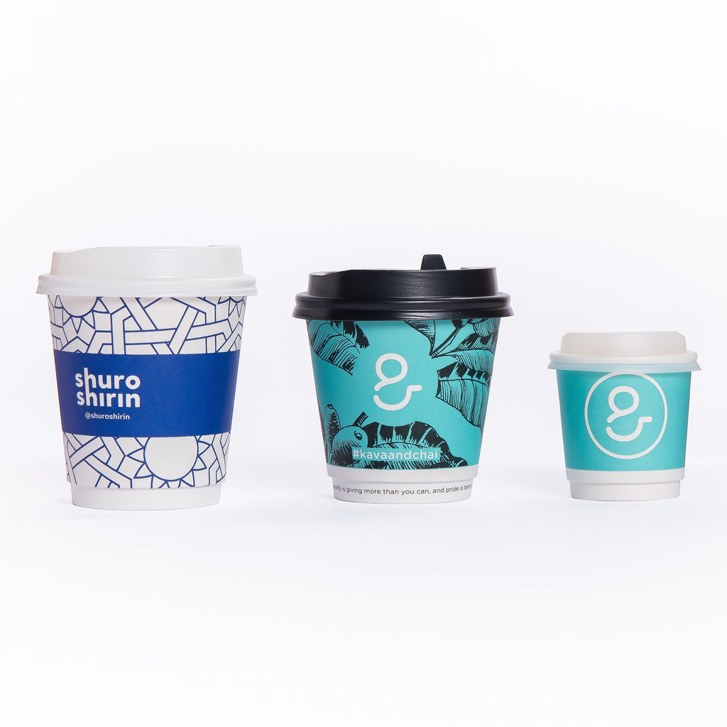 Custom Compostable Coffee Cups - 